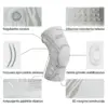 Athlexa™ reguliuojami mygtuku kompresiniai kelio įtvarai – 2 vnt.-middle