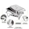 BuffetPro™ dviejų skyrių šildomasis indas-middle