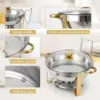 DineLux™ maisto pašildymo indas 4,5L-middle