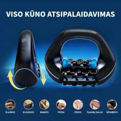 RolloMax™ elektrinis kūno masažo volelis-middle