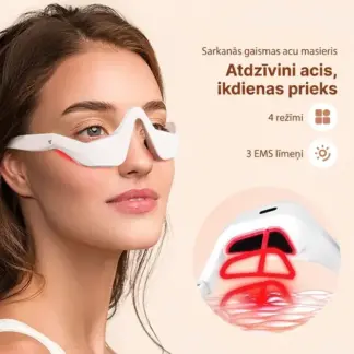 EyeGlow™ gaismas terapijas acu kopšanas brilles