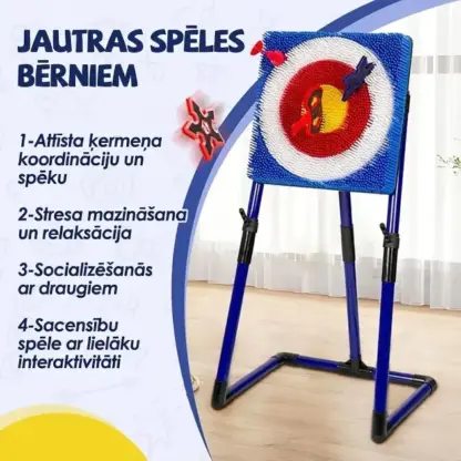 AimStrike™ bērnu cirvju un šurikenu mešanas spēle