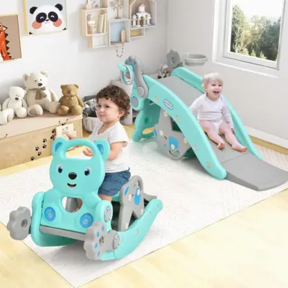 RockySlide™ 5 vienā mazuļa šūpojošais slīdkalniņš