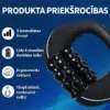 RolloMax™ elektrisks ķermeņa masāžas veltnis