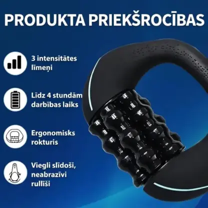 RolloMax™ elektrisks ķermeņa masāžas veltnis