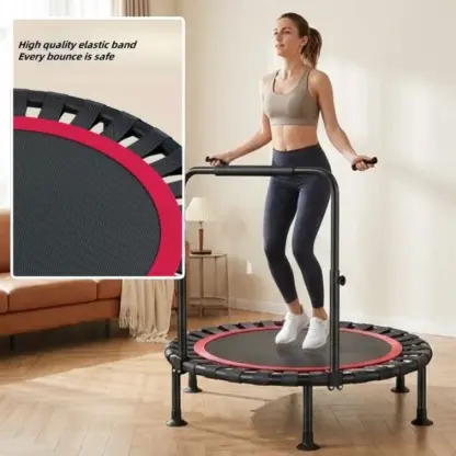 BouncePro™ salokāms batuts ar regulējamu rokturi