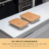 ChopStar™ bambusa griešanas dēlis ar atvilktnēm