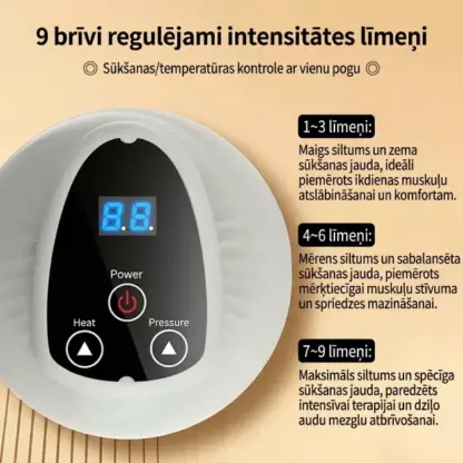 CelluSculpt™ pretcelulīta sildošais masieris ādas nostiprināšanai