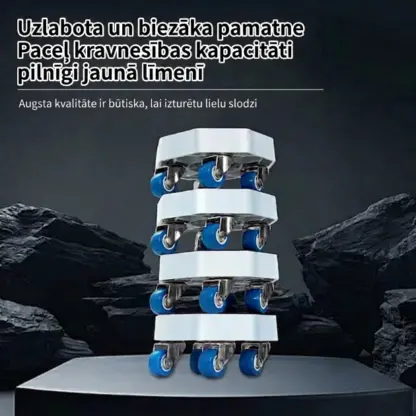 FurnyFlex™ mēbeļu transportēšanas ritentiņu komplekts