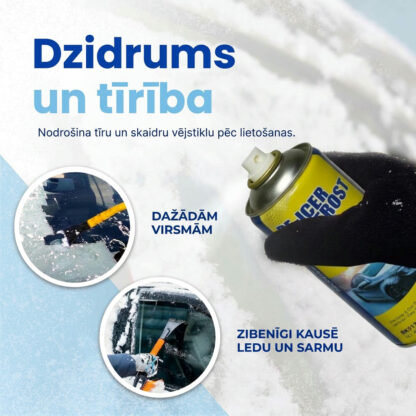 IceDeFro™ ledus un salnas atkausēšanas aerosols (450 ml)