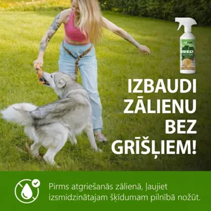 WeedX™ – 100% dabīgs nezāļu augšanas inhibitori