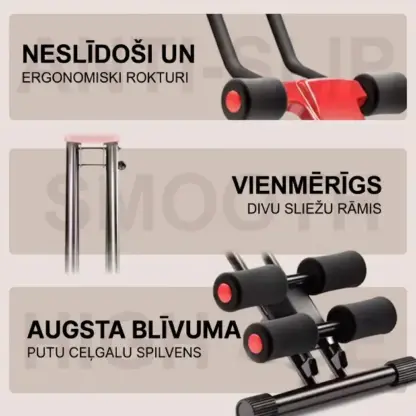 AbFlex™ vēdera preses treniņu trenažieris
