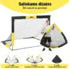 SoccerShot™ bērnu futbola vārti ar mērķi