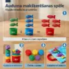 HookaPlay™ Montesori makšķerēšanas un šķirošanas spēle mazuļiem