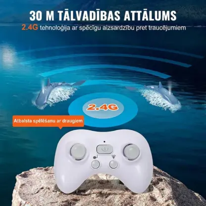 JawHunter™ tālvadāma lielās baltās haizivs rotaļlieta