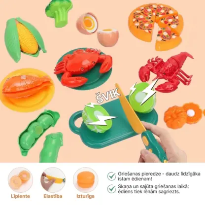 PlayChef™ bērnu rotaļu ēdienu komplekts