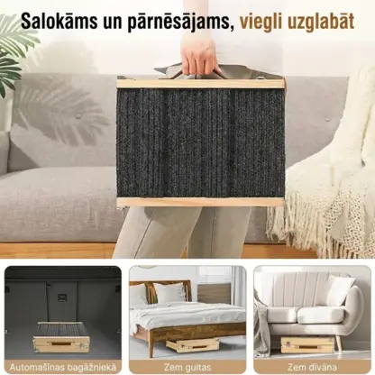 PawClimb™ salokāma regulējama suņu rampa