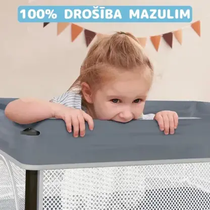NestPlay™ saliekama bērnu manēža (127 x 127 cm)