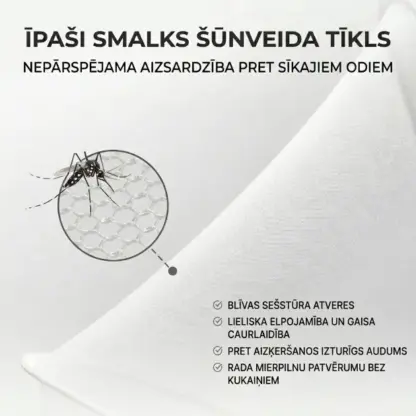 ItchyBarrier™ salokāms zīdaiņu odu tīkls
