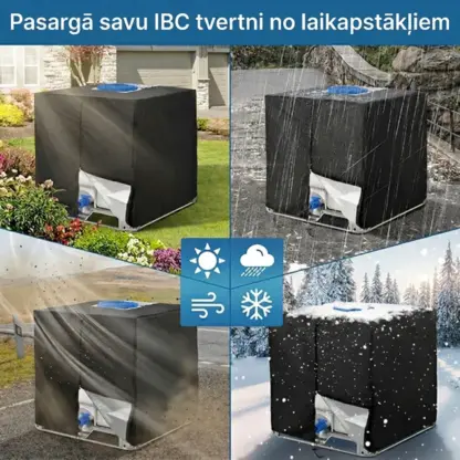 TankGuard™ IBC ūdens tvertnes aizsargpārsegs