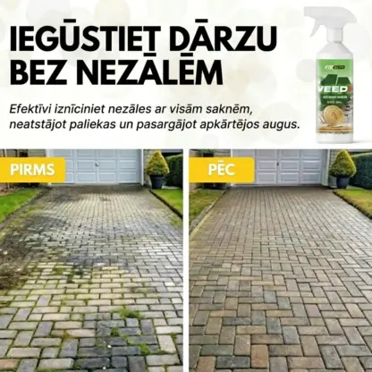 WeedX™ – 100% dabīgs nezāļu augšanas inhibitori