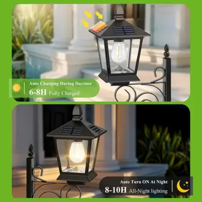 BloomLamp™ puķu pods ar saules laternu