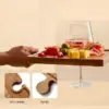 PuzzleTray™ koka pasniegšanas paplāšu komplekts puzles formā