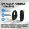 RolloMax™ elektrisks ķermeņa masāžas veltnis