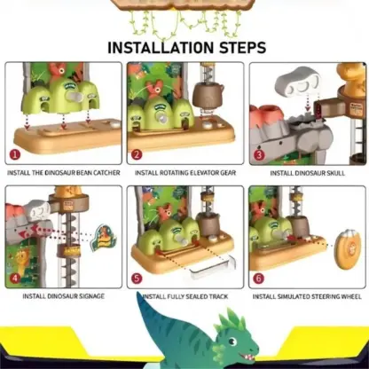 Dinozauru bumbu ķeršanas spēle DinoSnap™
