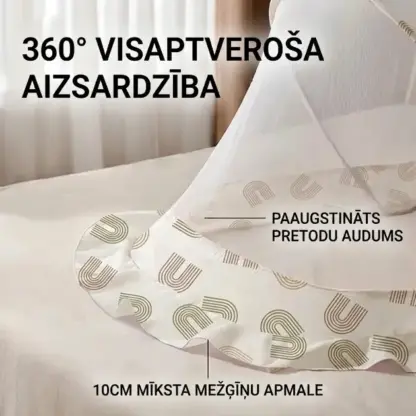 ItchyBarrier™ salokāms zīdaiņu odu tīkls-middle