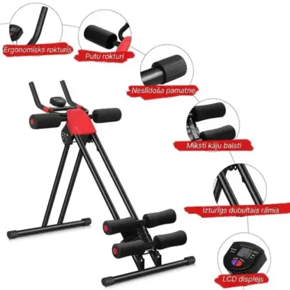 AbFlex™ vēdera preses treniņu trenažieris-middle