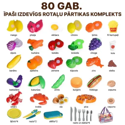 PlayChef™ bērnu rotaļu ēdienu komplekts-middle