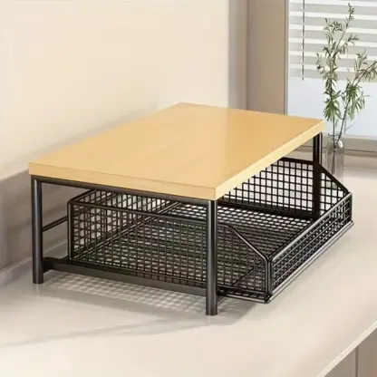 WoodyDraw™ galda organizators ar atvilktni-middle