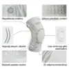 Athlexa™ kompresijas ceļa ortozes ar regulējamu ritenīti – 2 gabalu komplekts-middle