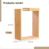 ClearGrain™ koka-akrila uzglabāšanas burka (3 gab.)-middle