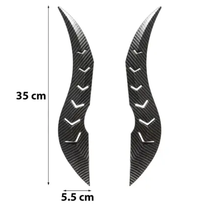 DragonFang™ automašīnas jumta pūķa ragi (2 gab.)-middle