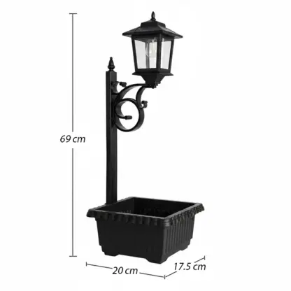 BloomLamp™ puķu pods ar saules laternu-middle