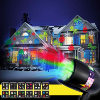 Buitenshuis LED projector HolidayRhapsody