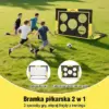 SoccerShot™ dziecięca bramka piłkarska z tarczą