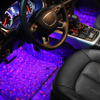 Oświetlenie LED na stopy w samochodzie DiscoDots