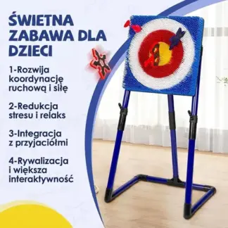 AimStrike™ gra w rzucanie toporem i shurikenami dla dzieci