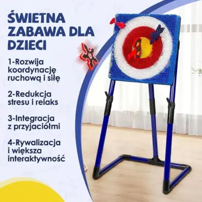 AimStrike™ gra w rzucanie toporem i shurikenami dla dzieci