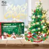 MerryGlow™ kalendarz adwentowy – zestaw do składania choinki LED