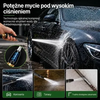 HydroMax™ uniwersalna dysza wysokociśnieniowa (zestaw)