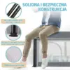 NestPlay™ składany kojec dla dziecka (127 x 127 cm)