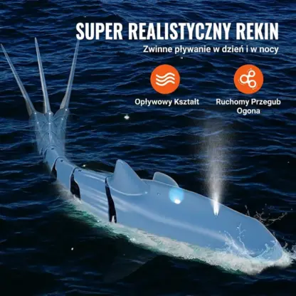 JawHunter™ zdalnie sterowany rekin-zabawka żarłacz biały