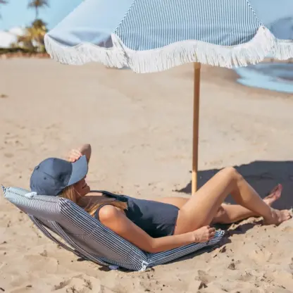 BECHAIR™ składane tapicerowane oparcie plażowe