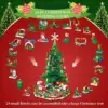 MerryGlow™ kalendarz adwentowy – zestaw do składania choinki LED