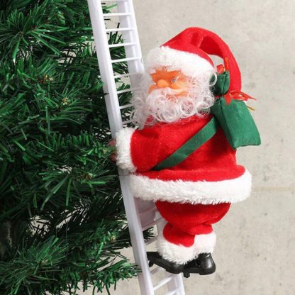 Wspinający się Mikołaj Pan Kringle