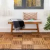 WoodyTile™ Łączone drewniane płytki tarasowe - 12 szt. (30x30cm) = 1,08 m²
